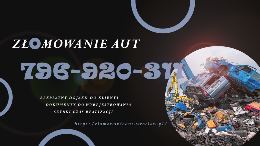 Zdjęcie na okładce dla Złomowanie Aut Wrocław Kasacja Pojazdów